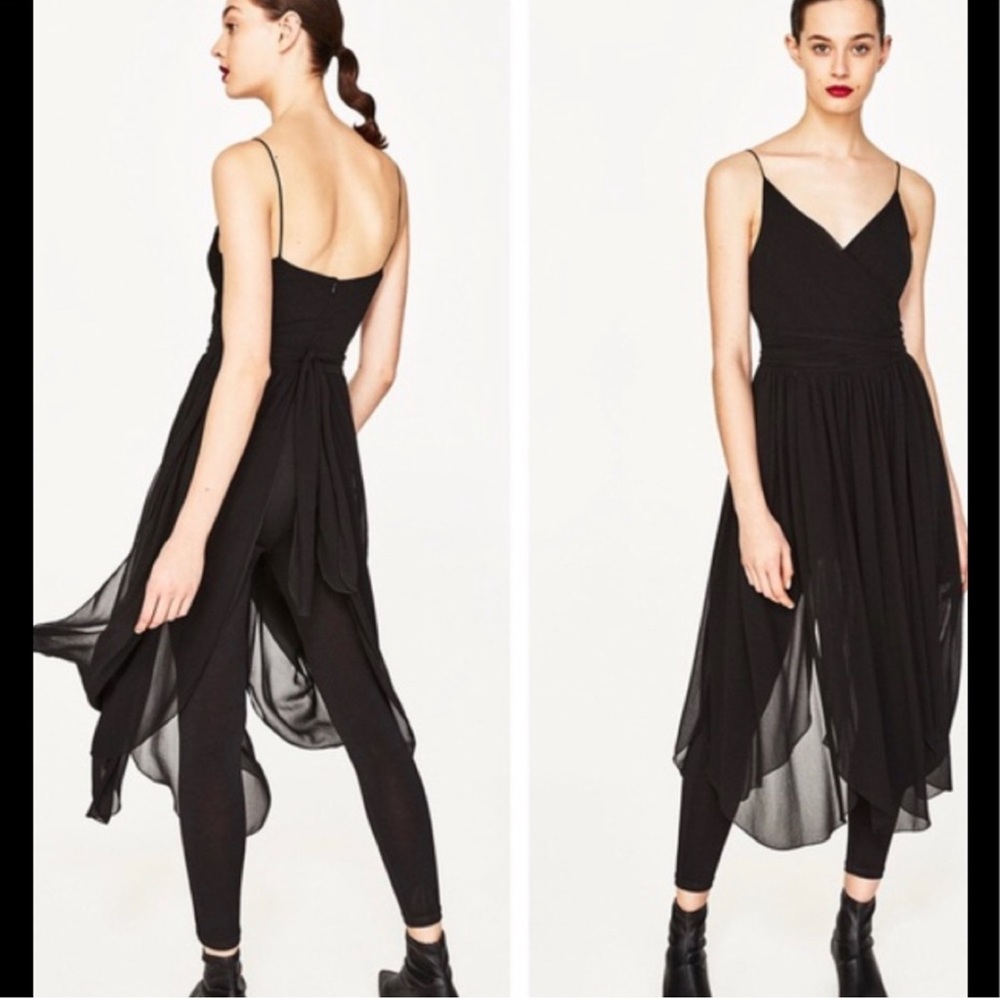 Zara ballerina jumpsuit